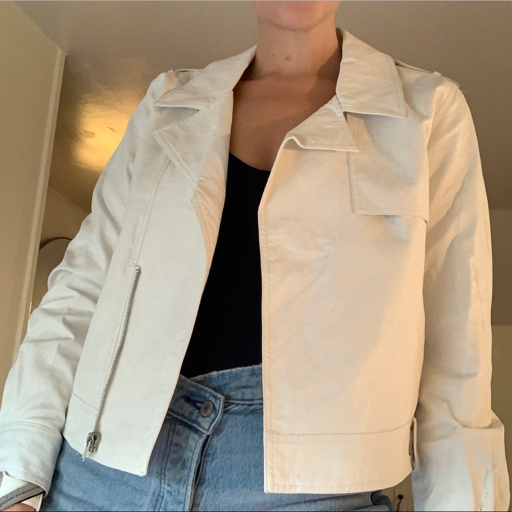 Forever 21 While (P)leather Jacket